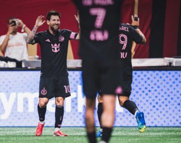 Doblete y exhibición de Messi en la victoria de Inter Miami ante Atlanta United
