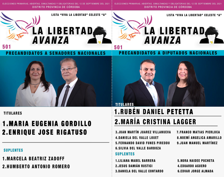 *LIBERCHORROS* candidatos de Milei con antecedentes penales: escándalo con frente de liberal en Córdoba