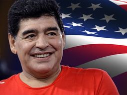 Diego Maradona puede entrar a Estados Unidos Diego Maradona puede entrar a Estados Unidos