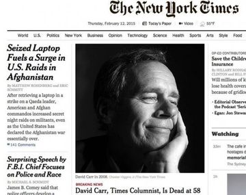 Un columnista murió en la redacción del diario The New York Times