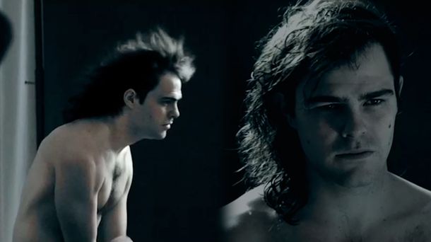 El video adelanto del desnudo de Peter Lanzani