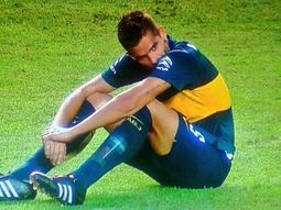 se cae un soldado del vasco: gago, desgarrado se cae un soldado del vasco: gago, desgarrado