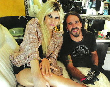 El modesto primer tatuaje de Charlotte Caniggia