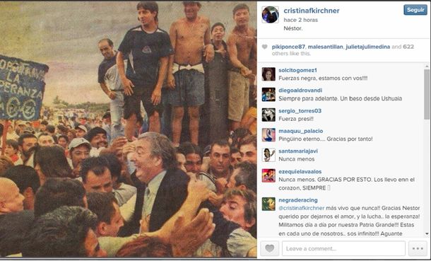 Néstor, así recordó Cristina Kirchner al ex presidente