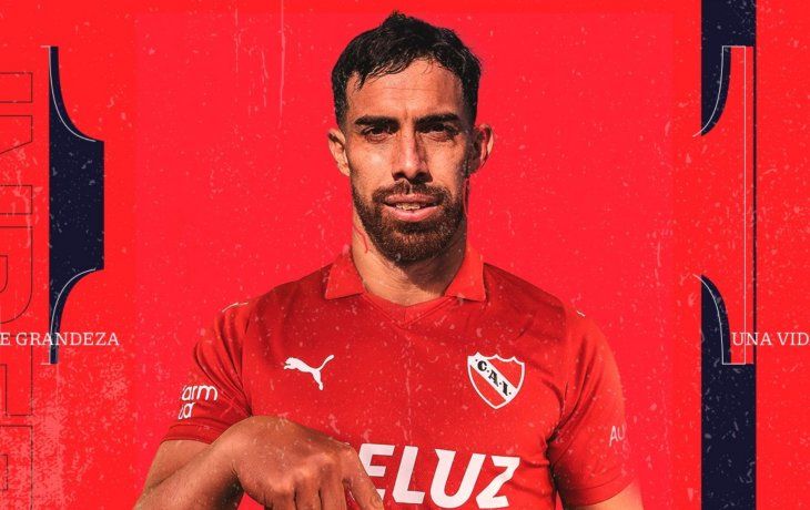 Independiente anunció a Gabriel Ávalos como refuerzo en plena Nochebuena