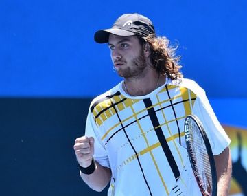 El sueño del pibe: Trungelliti ganó su primer partido en un Grand Slam