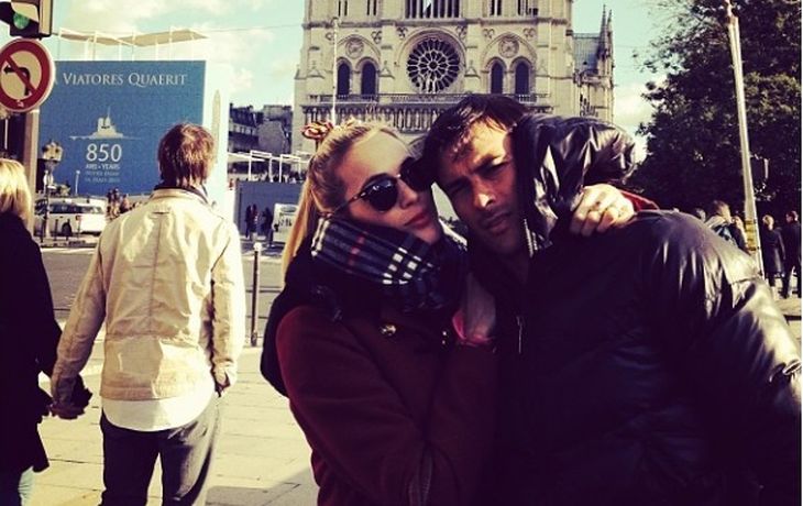 Chechu Bonelli y Darío Cvitanich sellaron su amor en París