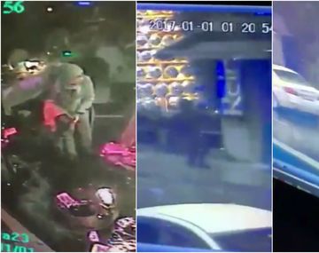 Imágenes tomadas por las cámaras de seguridad