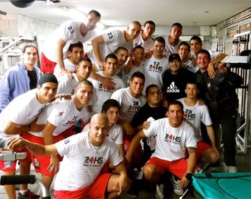 En 2013, Diego Maradona fue asesor espiritual de Deportivo Riestra