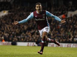 El festejo de Manu Lanzini El festejo de Manu Lanzini