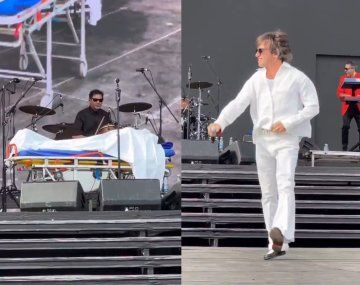 Cosquín Rock 2026: Joaquín Levinton ingresó en ambulancia para su regreso a los escenarios