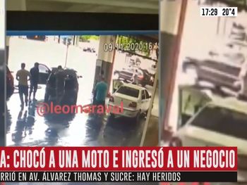 Accidente de tránsito en Villa Urquiza: hay tres heridos