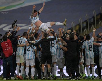 Argentina campeón: así se emocionó Lionel Messi