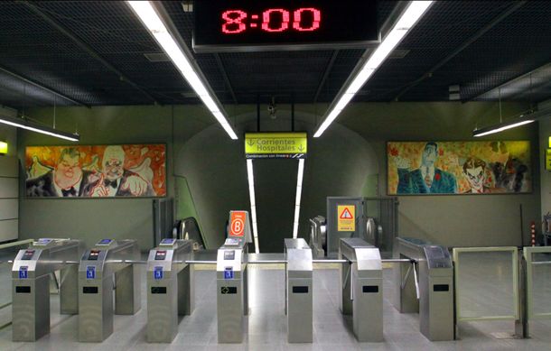 Vuelven a amenazar con paros rotativos en el Subte