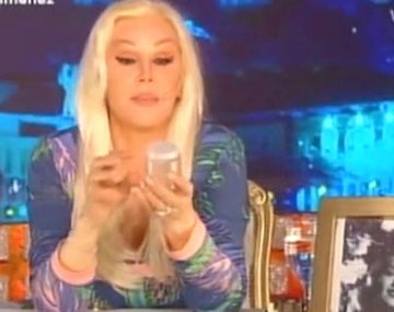 Susana Giménez mostró los cálculos que le sacaron de la vesícula. 