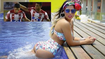 Roberto Ovelar, Teo Gutiérrez y Gladys Ortega Roberto Ovelar, Teo Gutiérrez y Gladys Ortega