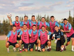 La Selección Argentina tuvo su primer entrenamiento