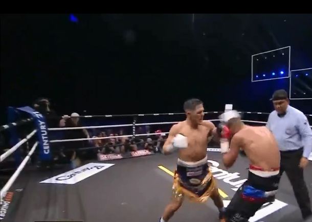 Castaño noqueó a Vitu y retuvo el título AMB
