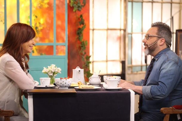 Mano a mano entre la ex presidente y Rozín