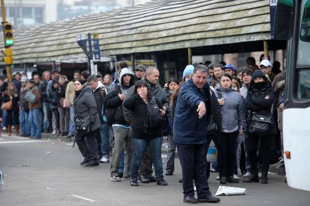 Otra jornada caótica para el tránsito por el paro de subtes