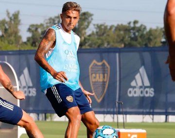 Agustín Almendra se fue de Boca y ya entrenó con Racing