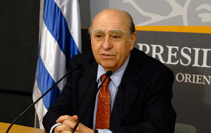 Julio Sanguinetti cuestionó el ingreso de Venezuela al Mercosur