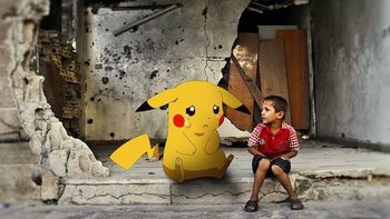 el conmovedor uso que le dan los ninos de siria a pokemon go el conmovedor uso que le dan los ninos de siria a pokemon go