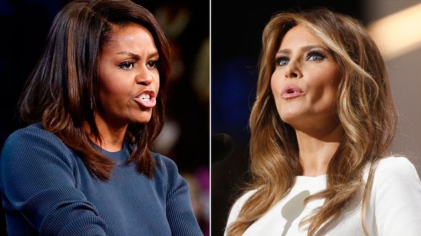 ¿A quién te parecés más: Michelle Obama o Melania Trump?