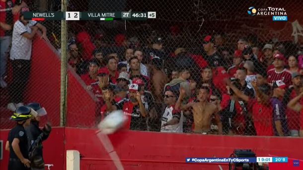 Graves incidentes tras la eliminación de Newells en la Copa Argentina