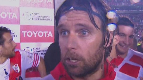 Acá se termina una etapa, aseguró Cavenaghi apenas River fue campeón