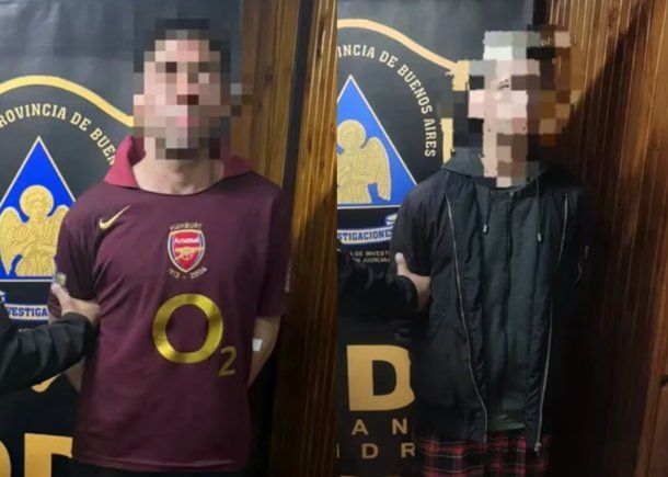 Óscar Ángel Benítez, de 26 años, y Gonzalo Matías Lynch, de 21, ambos sospechosos por el crimen de Solange Ventura en Pilar.