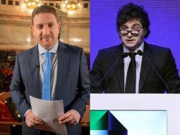 Jonatan Viale / Javier Milei Jonatan Viale / Javier Milei