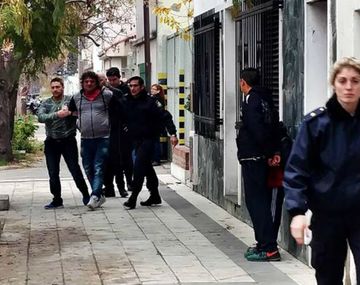 Este es Condorito al momento de la detención