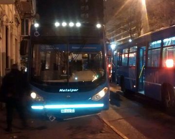 El chofer quedó internado