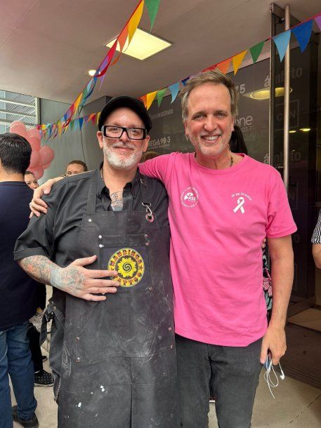 Emocionante campaña solidaria de RSE Indalo junto a la fundación Mandinga Tatoo en la puerta de C5N