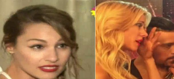 Lo que no se vio del escándalo: el llanto de Nicole y qué decía Pampita desde el camarín