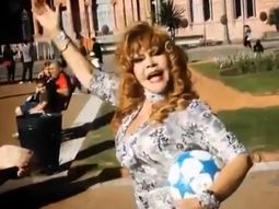 Polémico clip de la Tigresa de Oriente en Plaza de Mayo