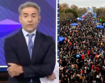 La provocación de Luis Majul para desacreditar la histórica despedida a Indio Solari
