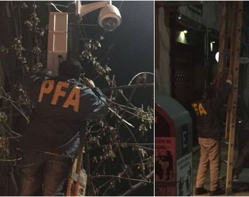 Retiran cámaras frente a casa de CFK