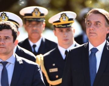 Crece la tensi&oacute;n entre Jair Bolsonaro y el ministro de Justicia&nbsp;S&eacute;rgio Moro.