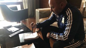 Jorge Sampaoli, DT de la Selección Argentina - Crédito: @SampaoliOficial Jorge Sampaoli, DT de la Selección Argentina - Crédito: @SampaoliOficial