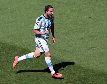 Con este gol de Higuaín