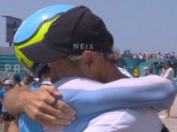 La emoción de Santi Lange por la medalla de Majdalani y Bosco en los JJOO