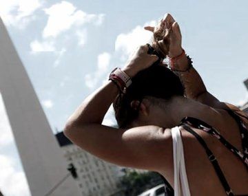 Calor en la Ciudad de Buenos Aires.
