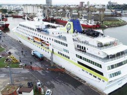 Crucero Hamburg: la tripulante dio negativo de Covid-19