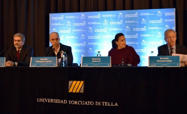Horacio Rodríguez Larreta y Gabriela Michetti