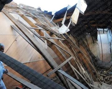 Se derrumbó la iglesia de La Plata donde se casaron Perón y Evita