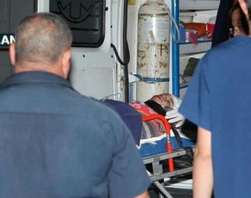 Los menores fueron trasladados al Hospital infantil Notti