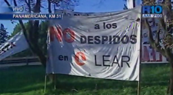 Con la Gendarmería ausente, empleados de Lear amenazan con cortar la Panamericana