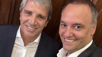 El respaldo de Luis Caputo a Manuel Adorni El respaldo de Luis Caputo a Manuel Adorni